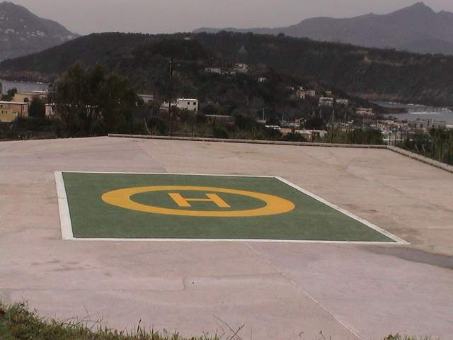 La nuova pista degli Elicotteri